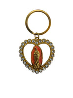 Our Lady of Guadalupe Pearl Key Chain