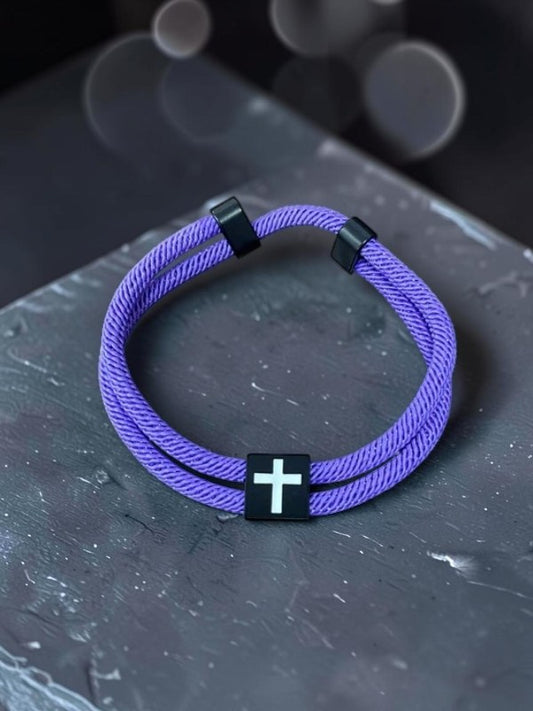 Asst cross adjustable bracelet