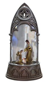 6.5" Holy Family Water Globe