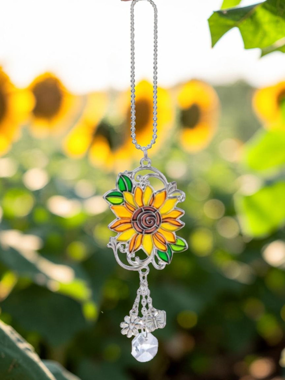 Car Charm- Sunflower