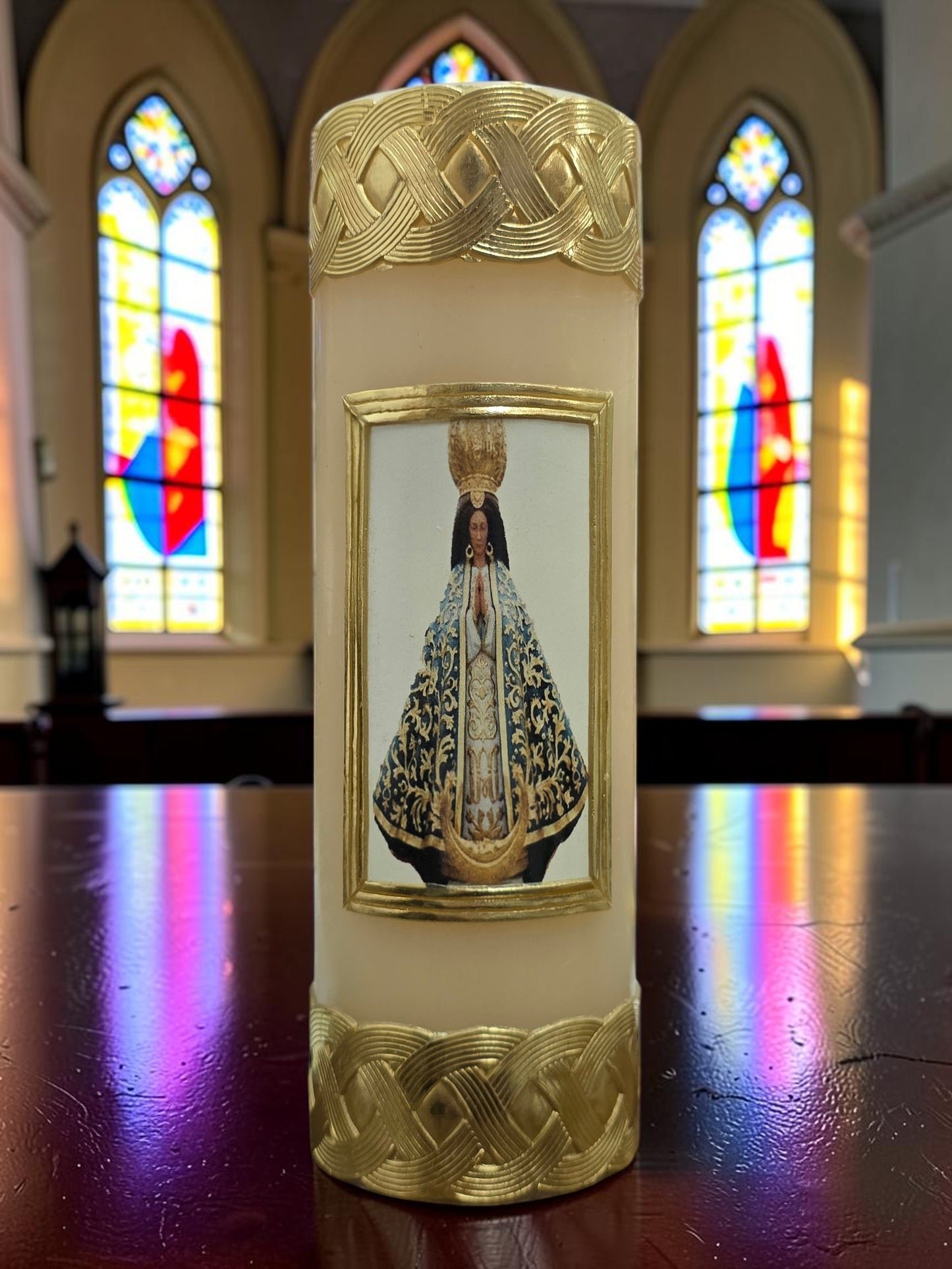 8" x 2" Our Lady of San Juan Cirio
