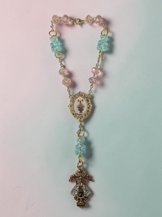 Virgin De San Juan Bear Car Rosary