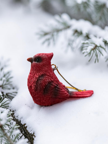 2" Cardinal Ornament
