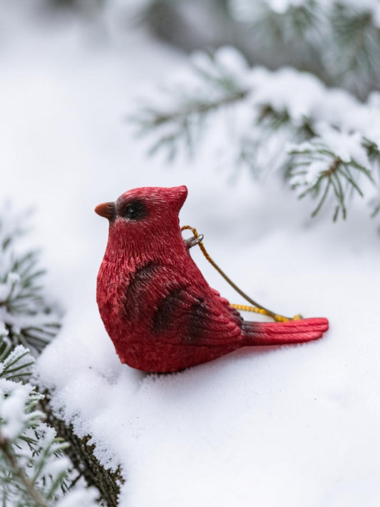 2" Cardinal Ornament