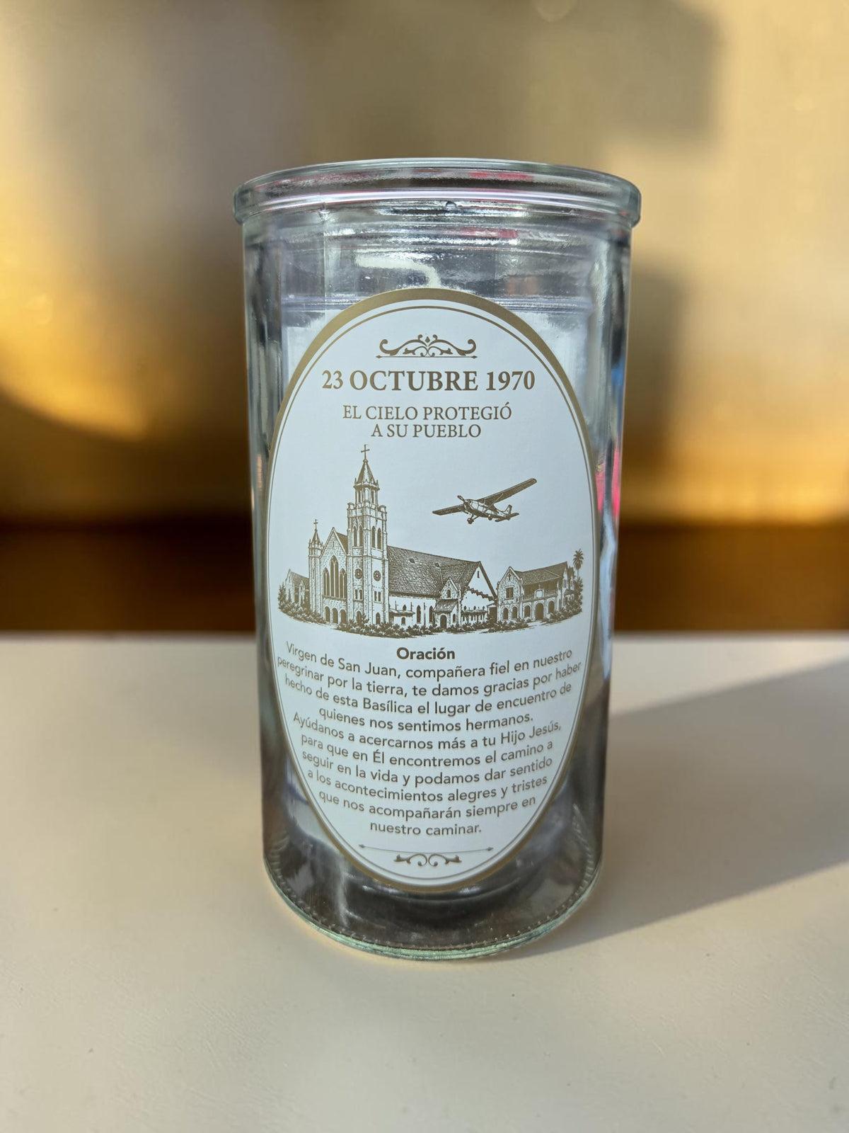 Anniversary Basilica de San Juan Candle