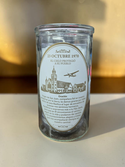 Anniversary Basilica de San Juan Candle