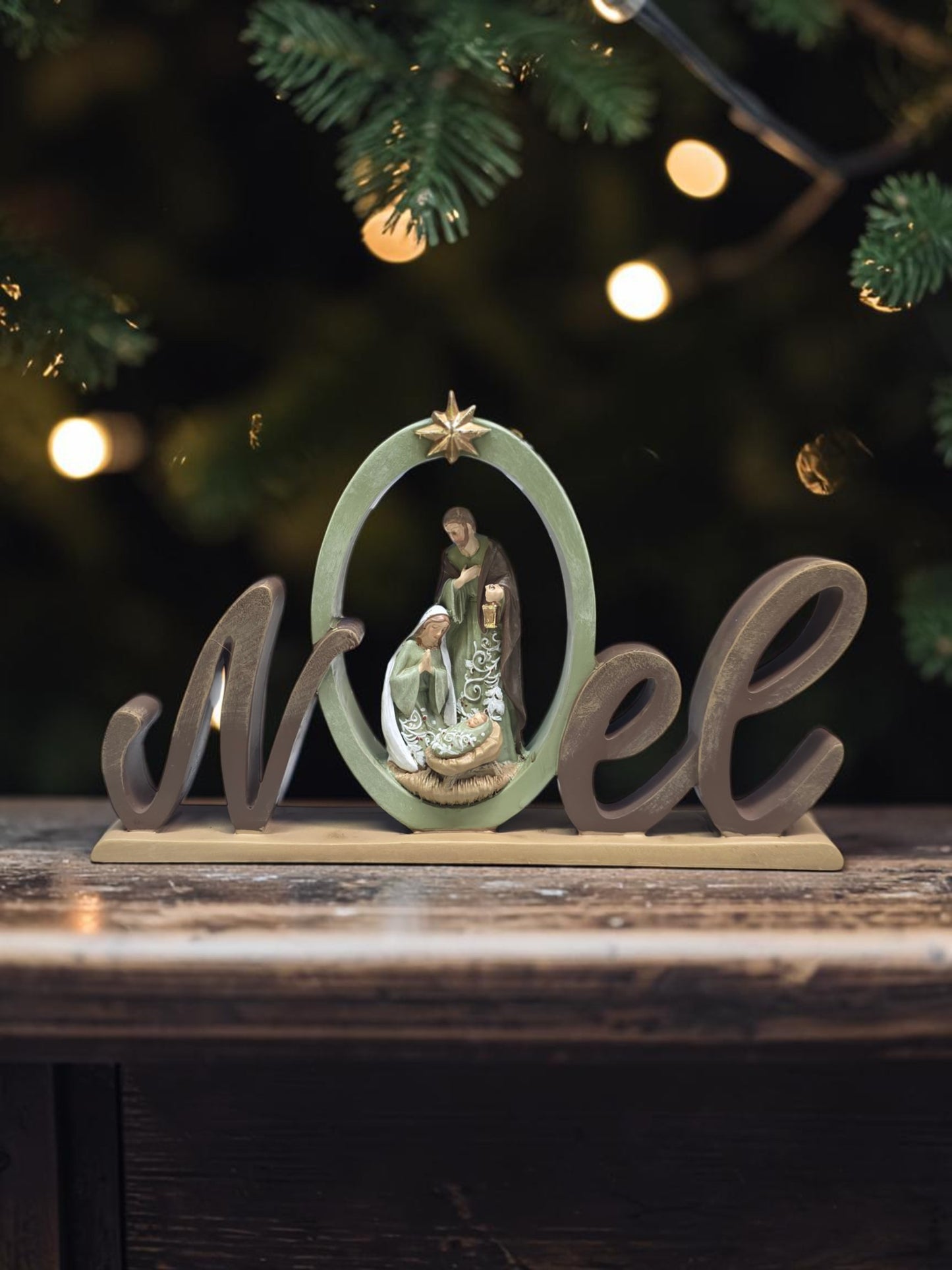 6" Noel & Holy Family Figure