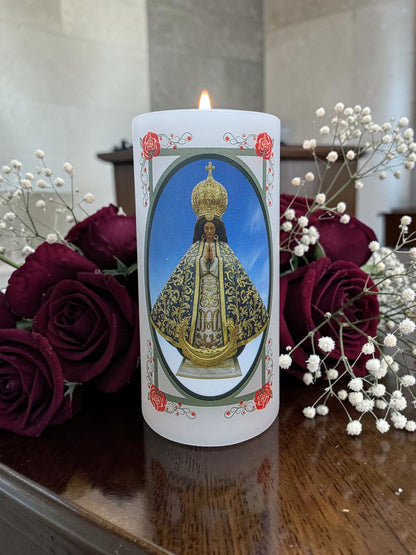 Our Lady of San Juan LED Candle (MORE STYLES)
