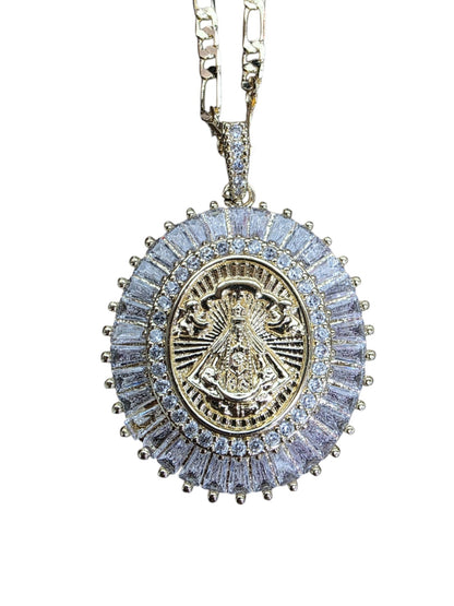 24" VDSJ Gold Crystal Necklace