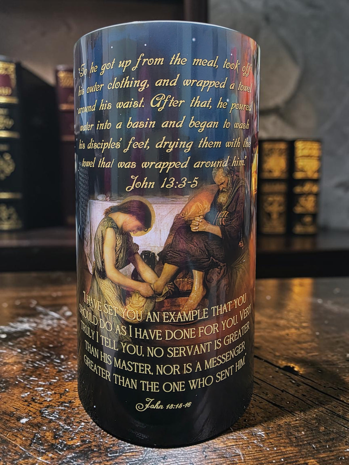 4x7 The Last Supper LED Candle