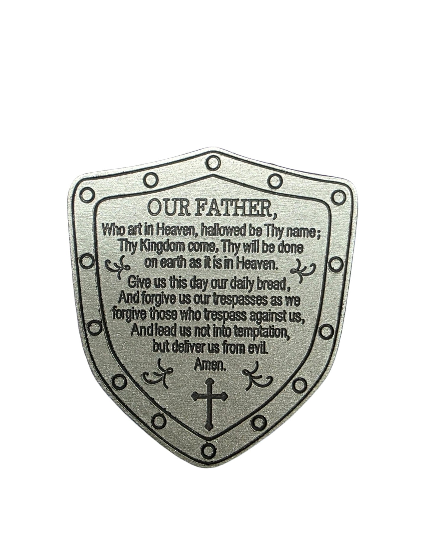 Lords Prayer Visor Clip
