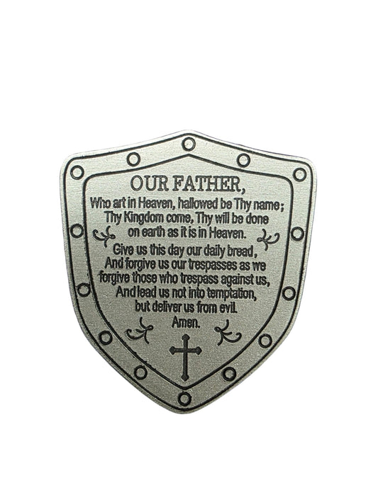 Lords Prayer Visor Clip