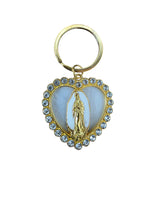 Our Lady of Guadalupe Pearl Key Chain