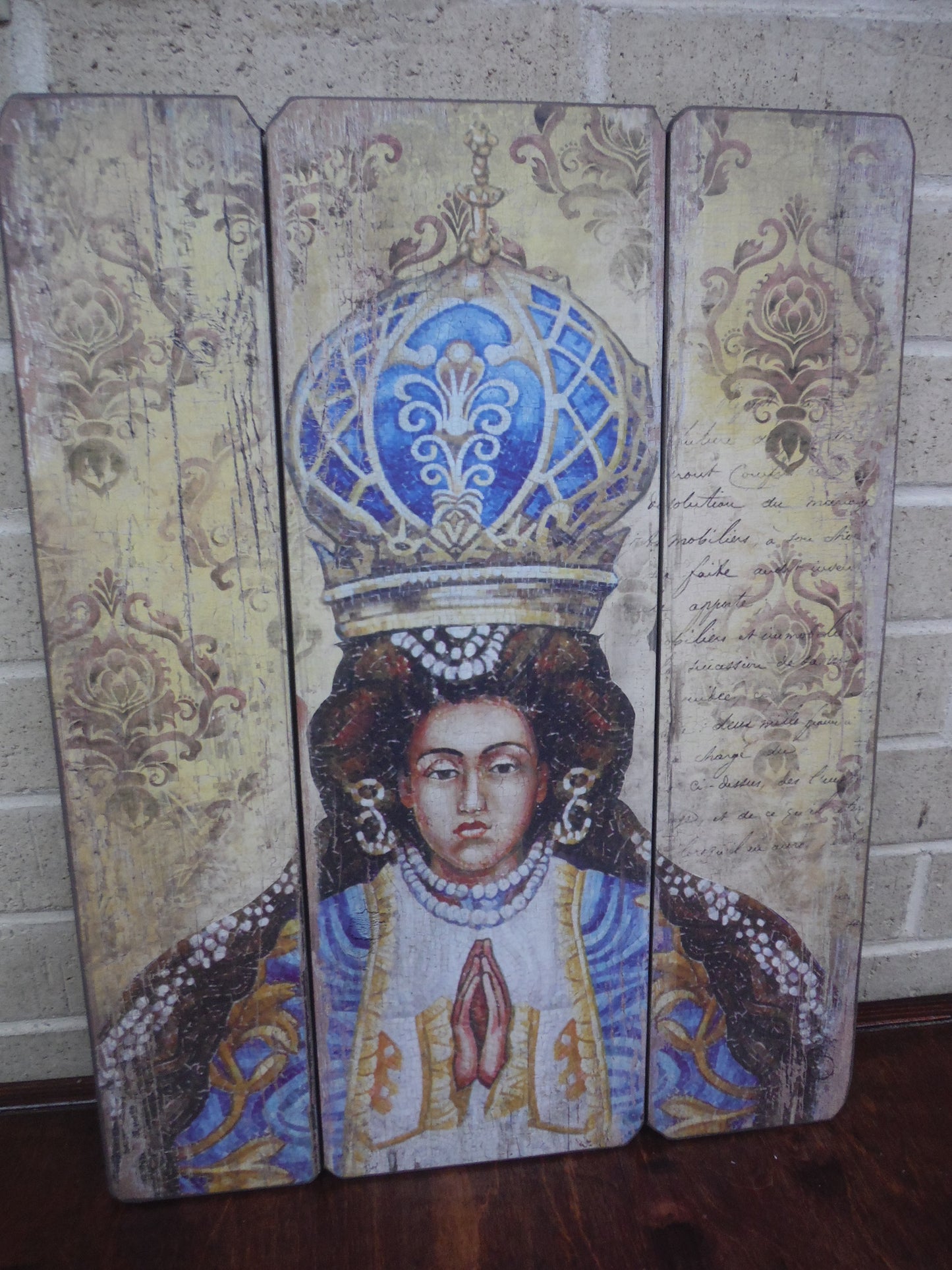 Virgen de San Juan Wall Wood Panel