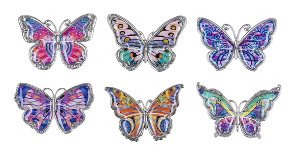 Miracle of Each Day Butterfly Pocket Charm