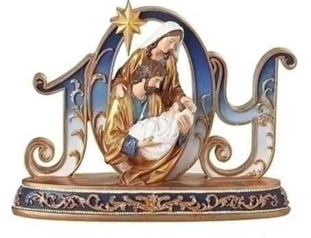 6" JOY Holy Family Statue