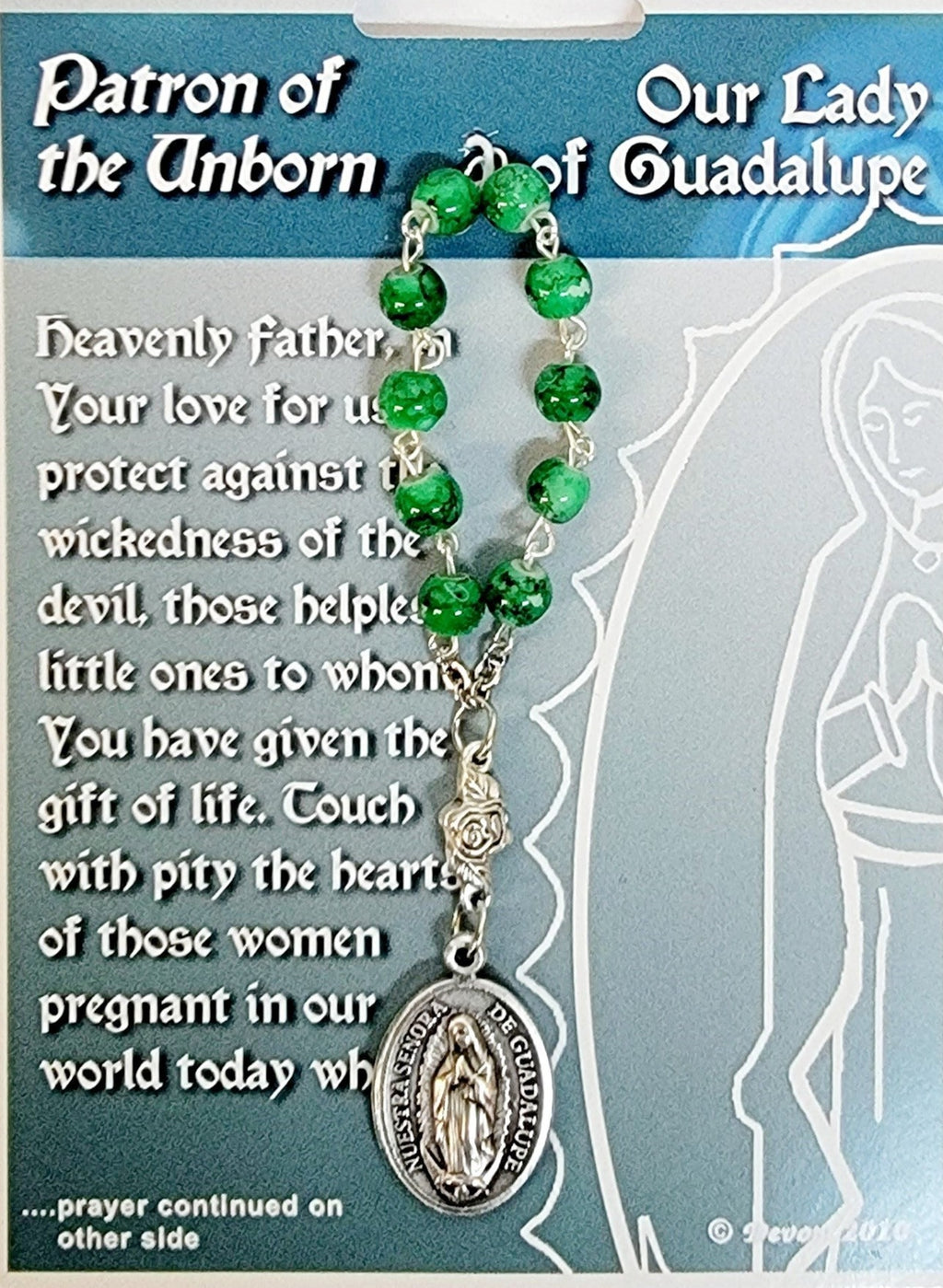 Patron of the Unborn One Decade Rosary / Our Lady of Guadalupe