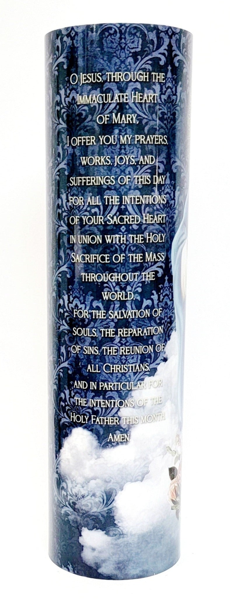 Immaculate Heart of Mary LED Candle