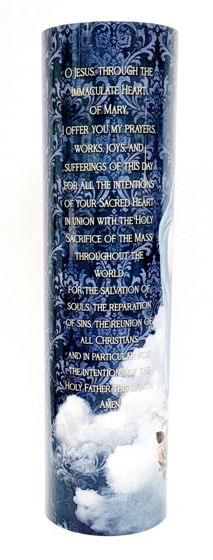 Immaculate Heart of Mary LED Candle