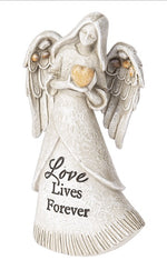 5" Memorial Angel with Heart (MORE STYLES)