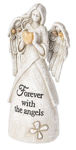 5" Memorial Angel with Heart (MORE STYLES)