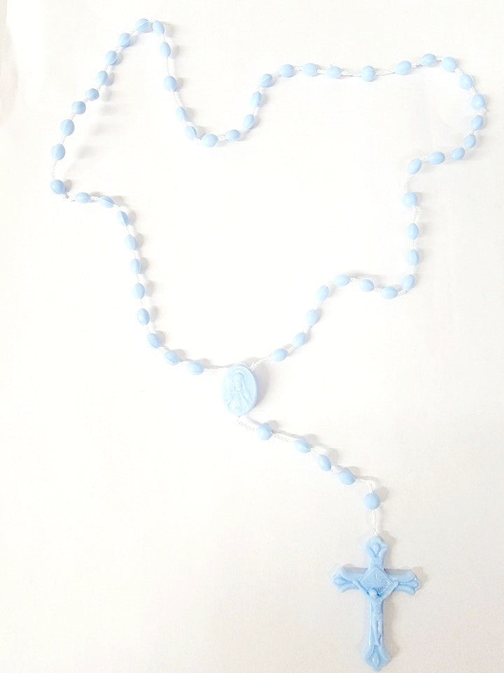 Plastic Cord Rosary (MORE COLORS)