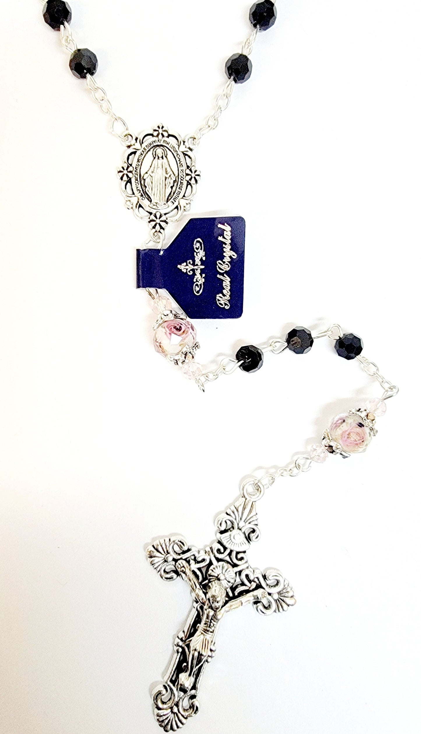 Miraculous Floral Crystal Rosary (MORE COLORS)