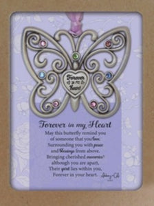 Forever in My Heart Butterfly Ornament