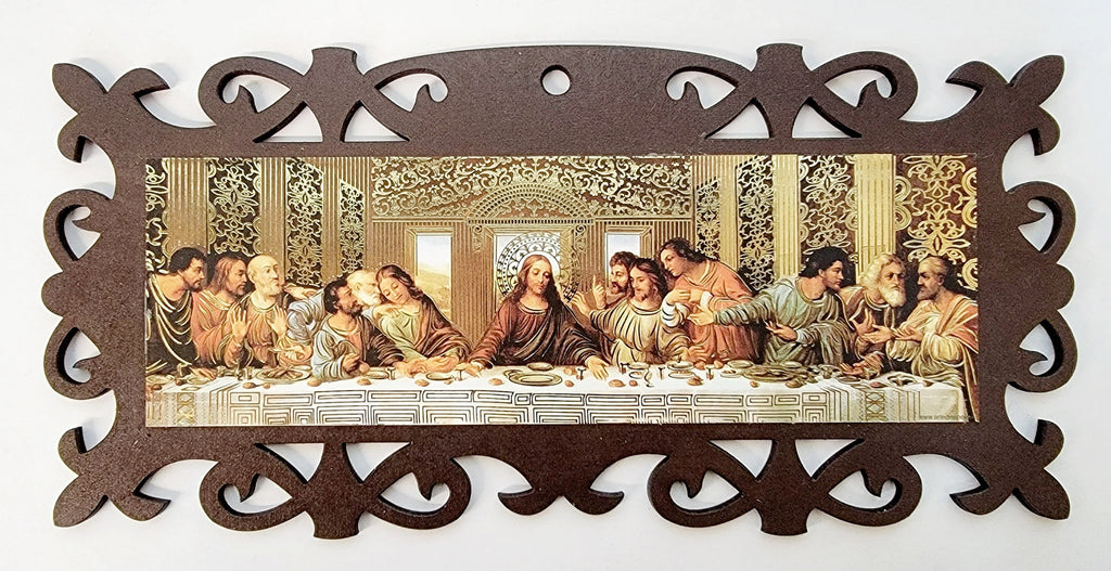 9 X 4.5" Wood Frame (MORE SAINTS)
