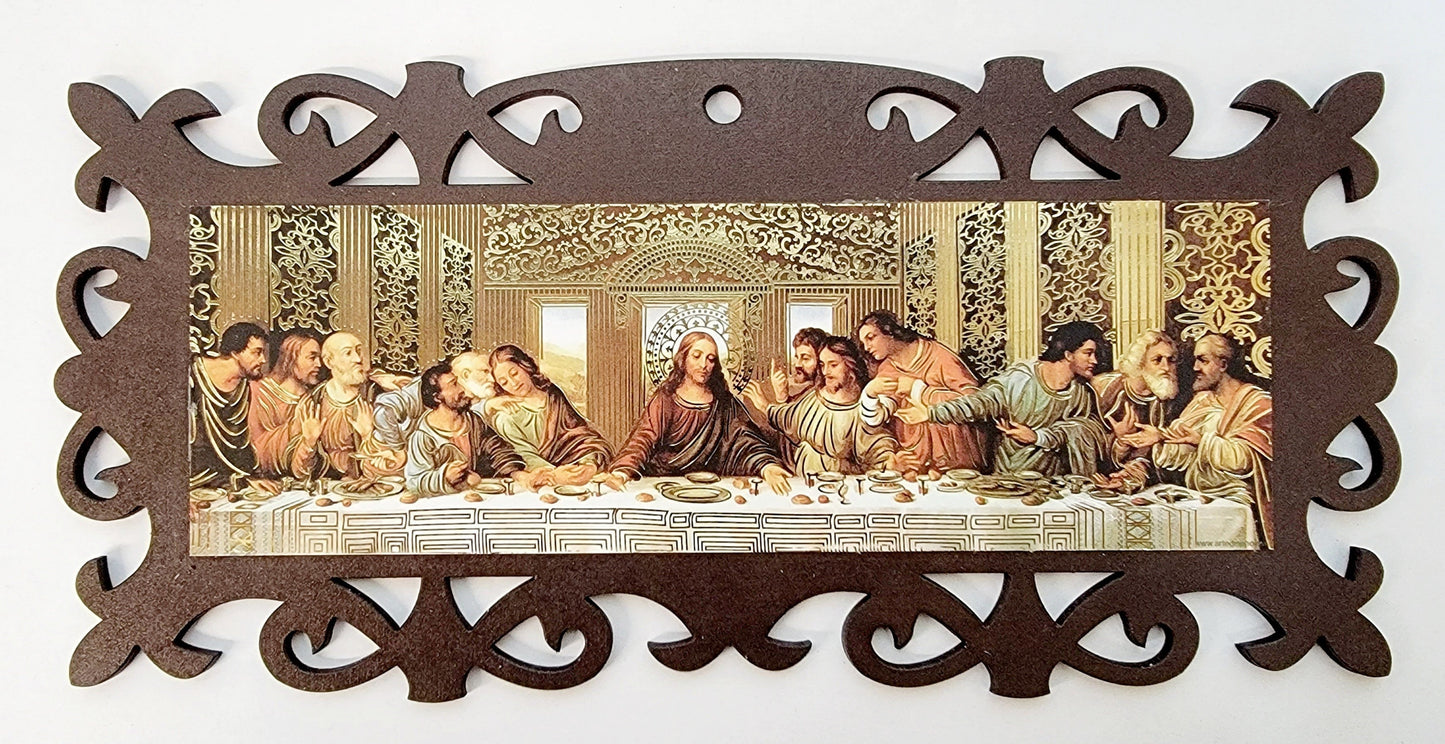 9 X 4.5" Wood Frame (MORE SAINTS)