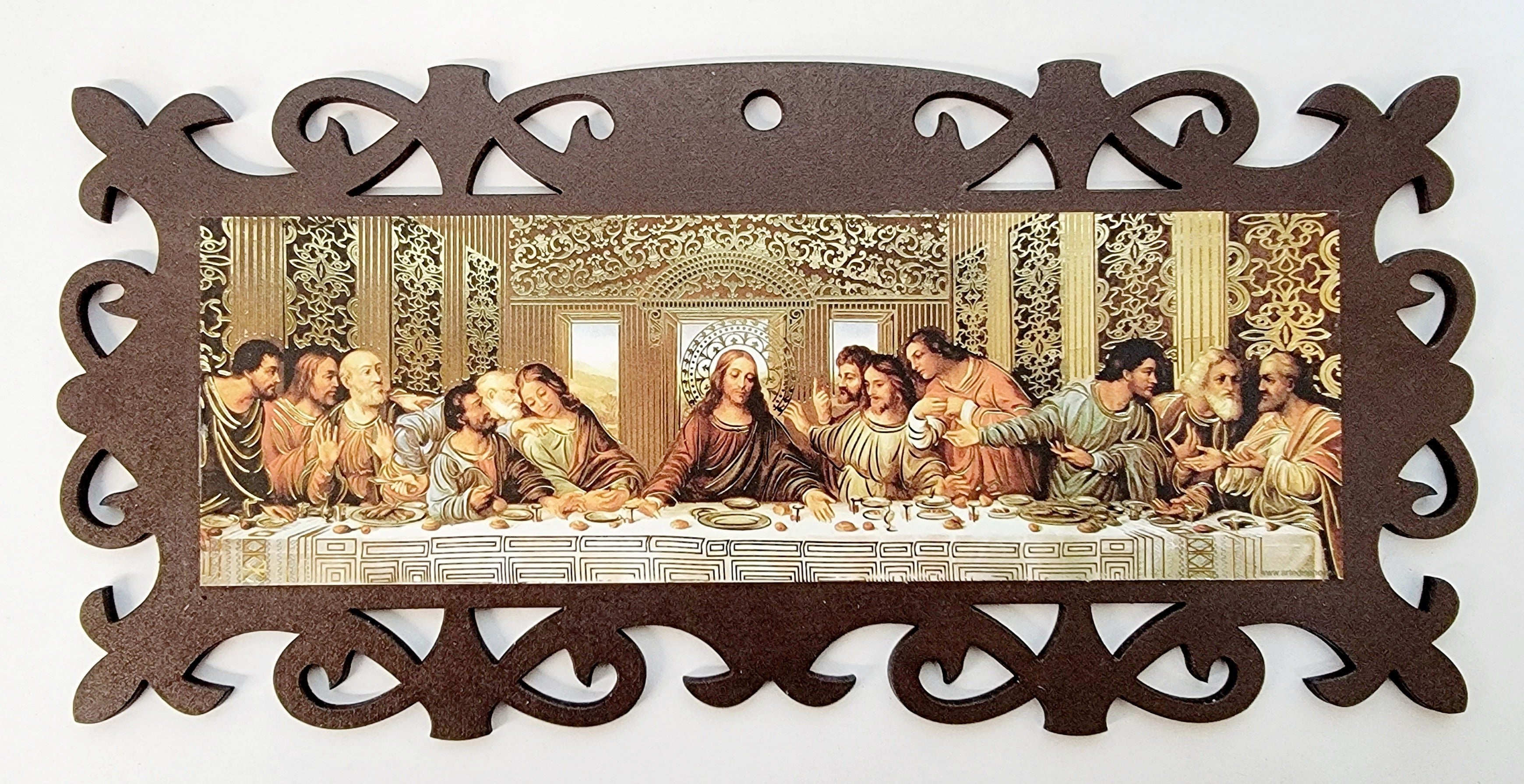9 X 4.5" Wood Frame (MORE SAINTS)