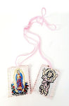 Medium Our Lady of Guadalupe with Divine Child Cloth Scapular