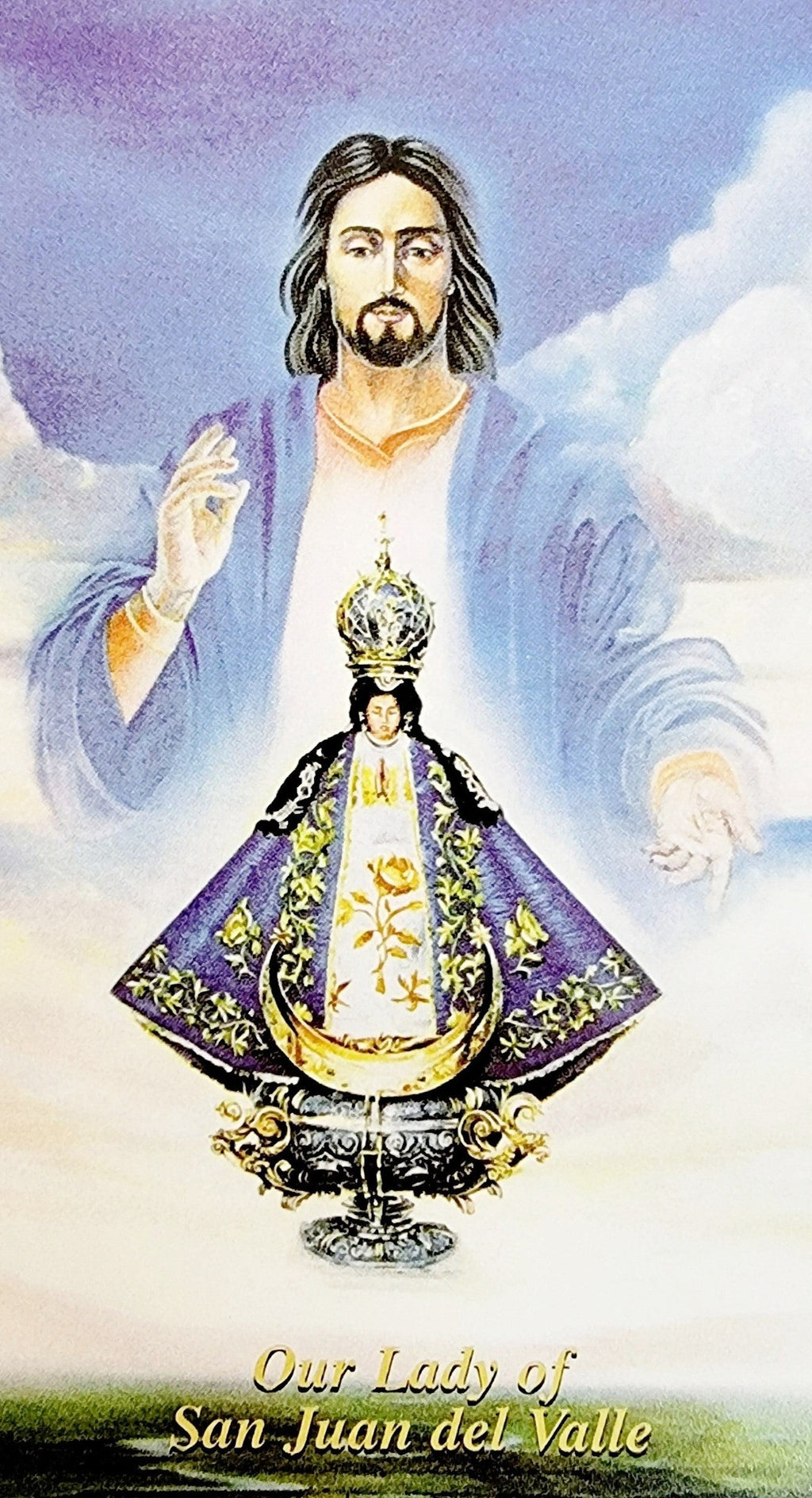 Our Lady of San Juan Paper Prayer Card (MORE IMAGES)
