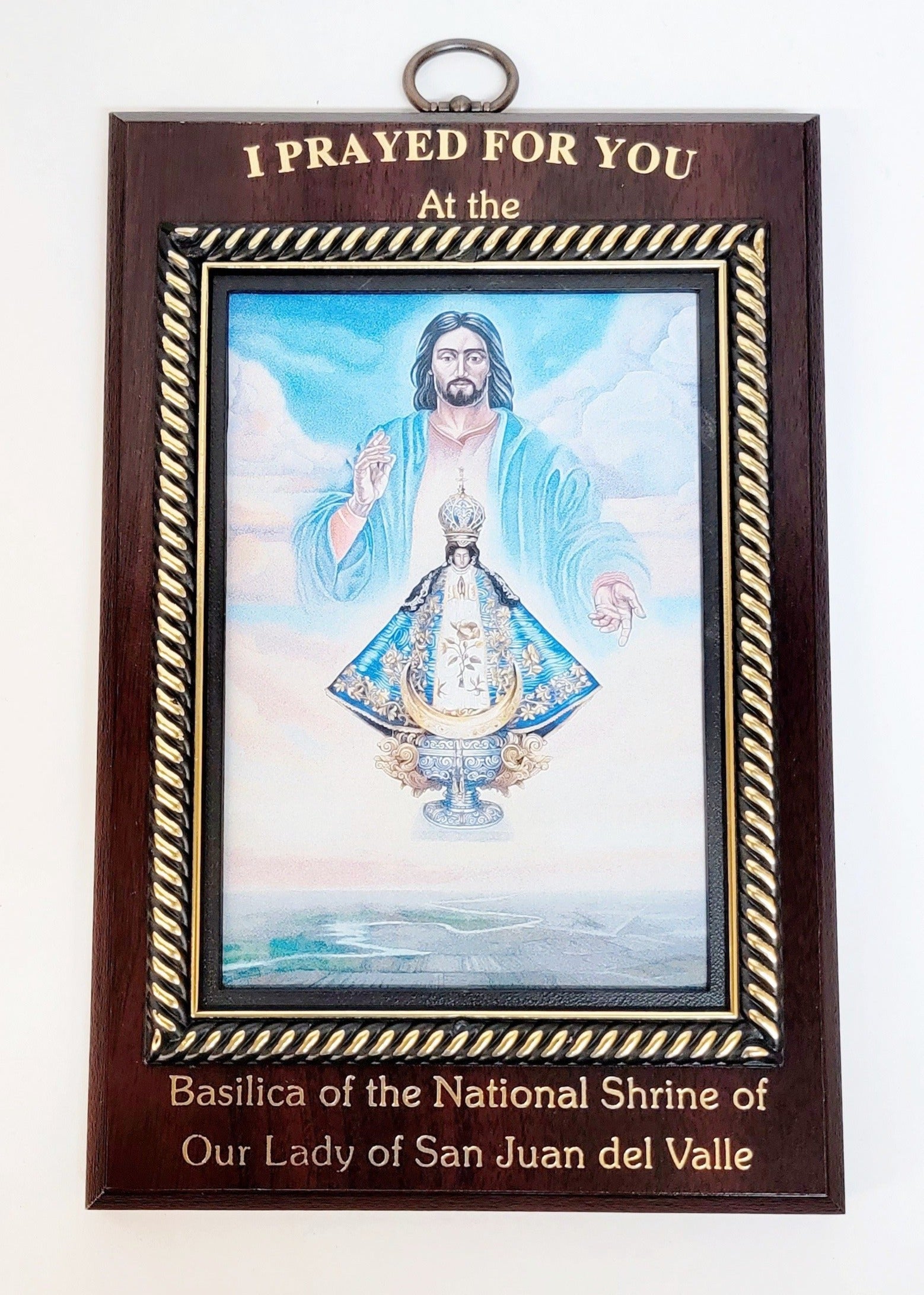 I Prayed For You at the Basilica National Shrine Plaque