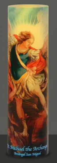 Archangel Michael LED Candle
