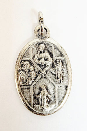 1" Oxidized Medal (MORE SAINTS)