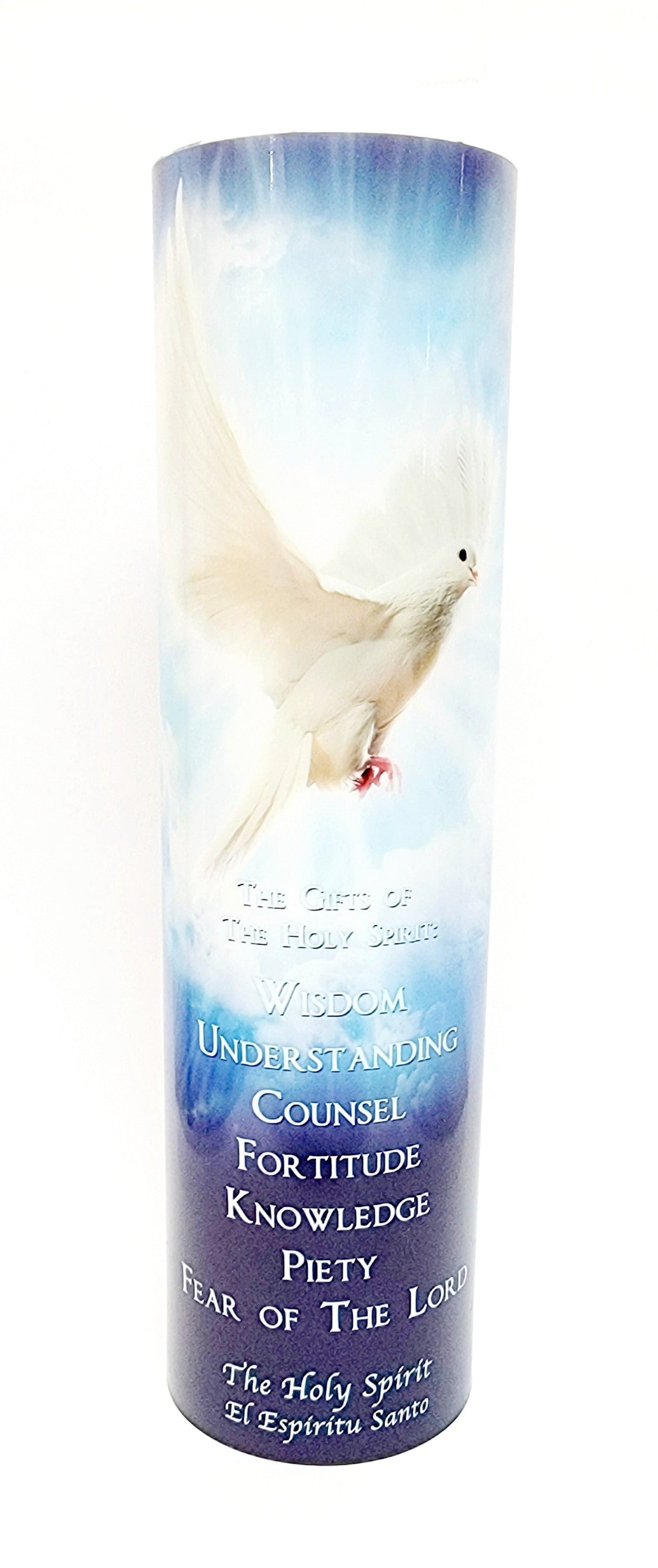 Holy Spirit LED Candle