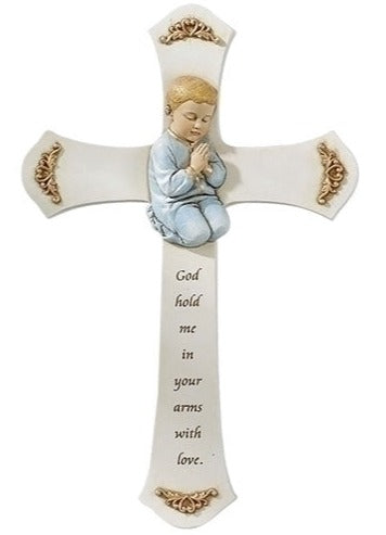 8.25" Praying Cross (MORE STYLES)