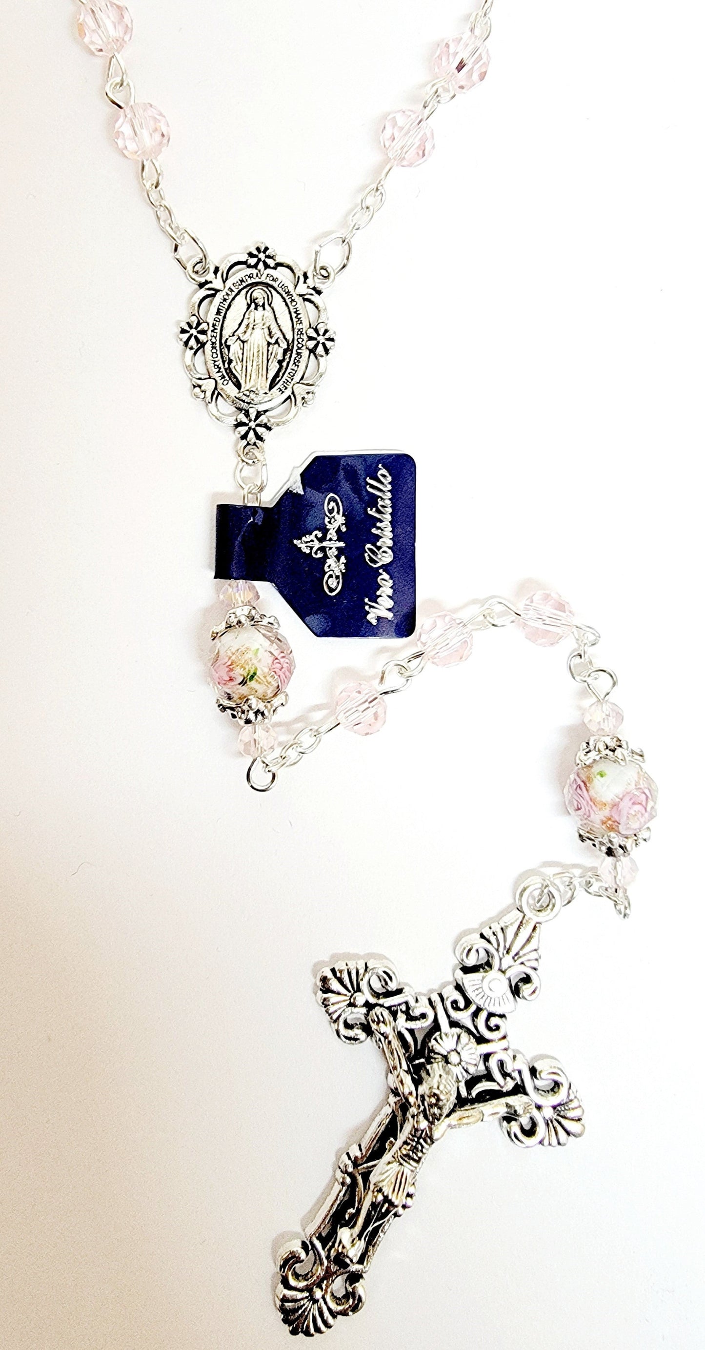 Miraculous Floral Crystal Rosary (MORE COLORS)