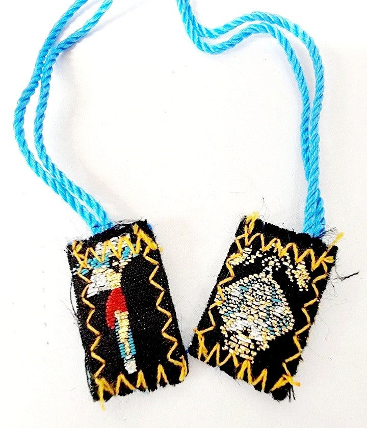 Mini Our Lady of  San Juan Cloth Scapular
