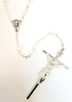 Silver Pearl Wedding Lasso