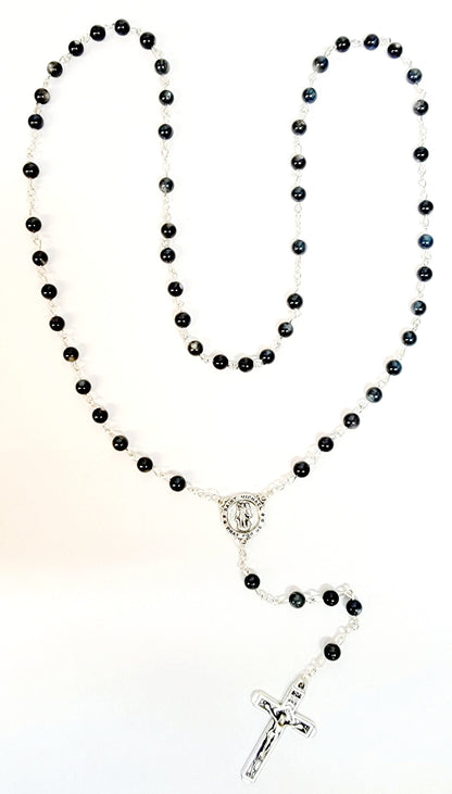 Blue Saint Michael Rosary