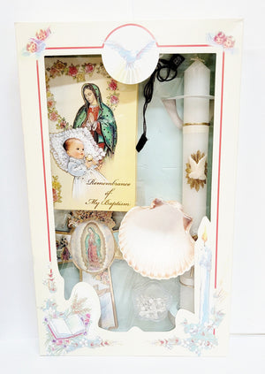 Our Lady of Guadalupe English Baptism Set (MORE STYLES)