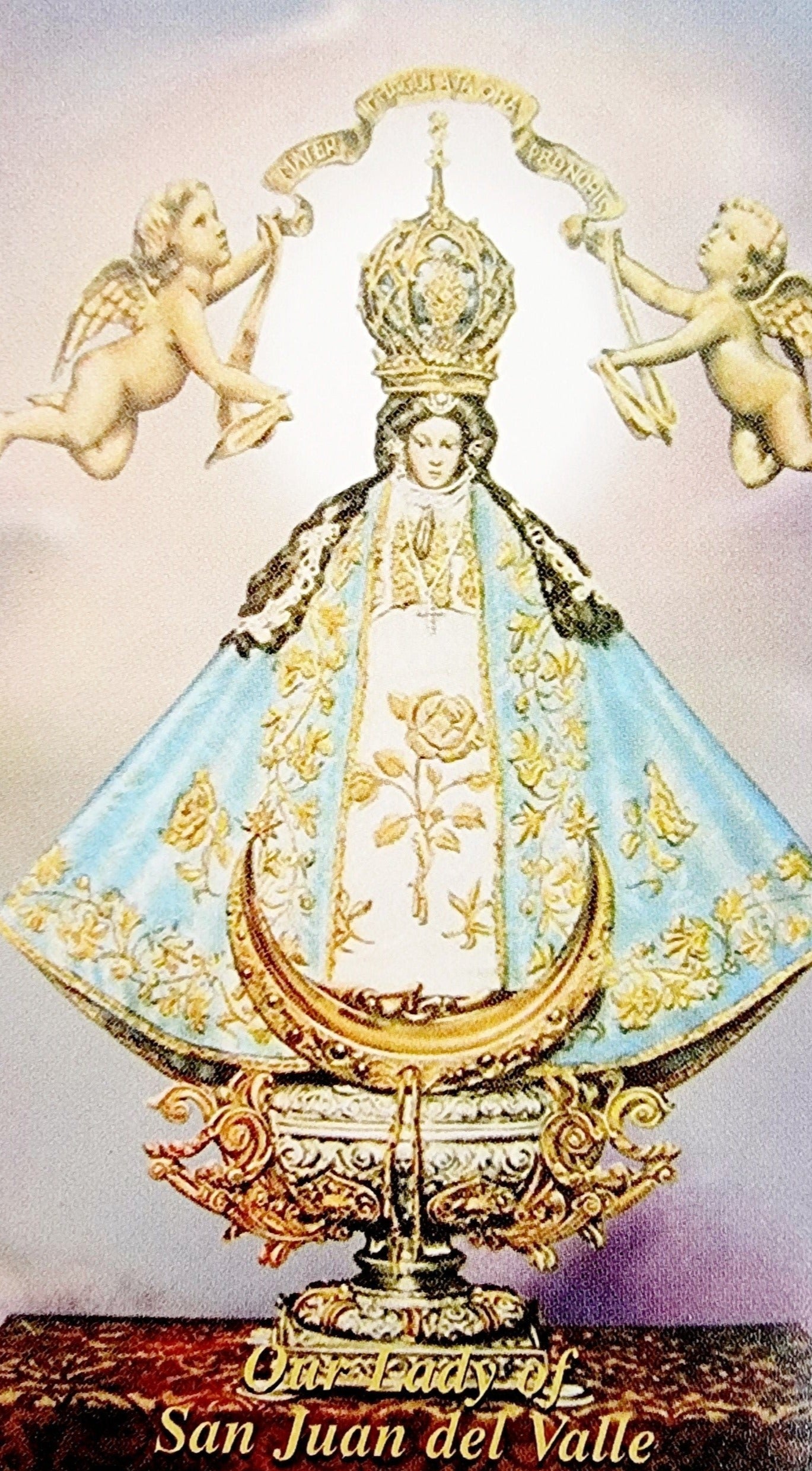 Our Lady of San Juan Paper Prayer Card (MORE IMAGES)