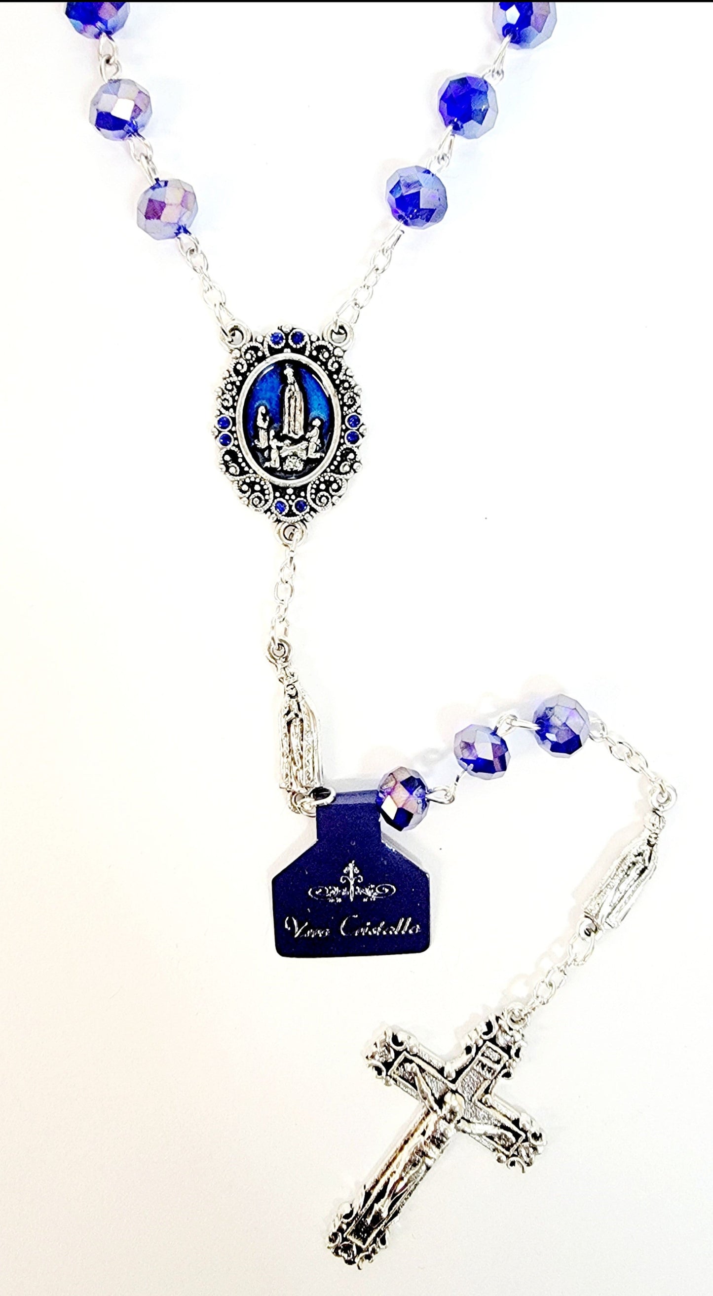 Our Lady of Fatima Blue Rosary