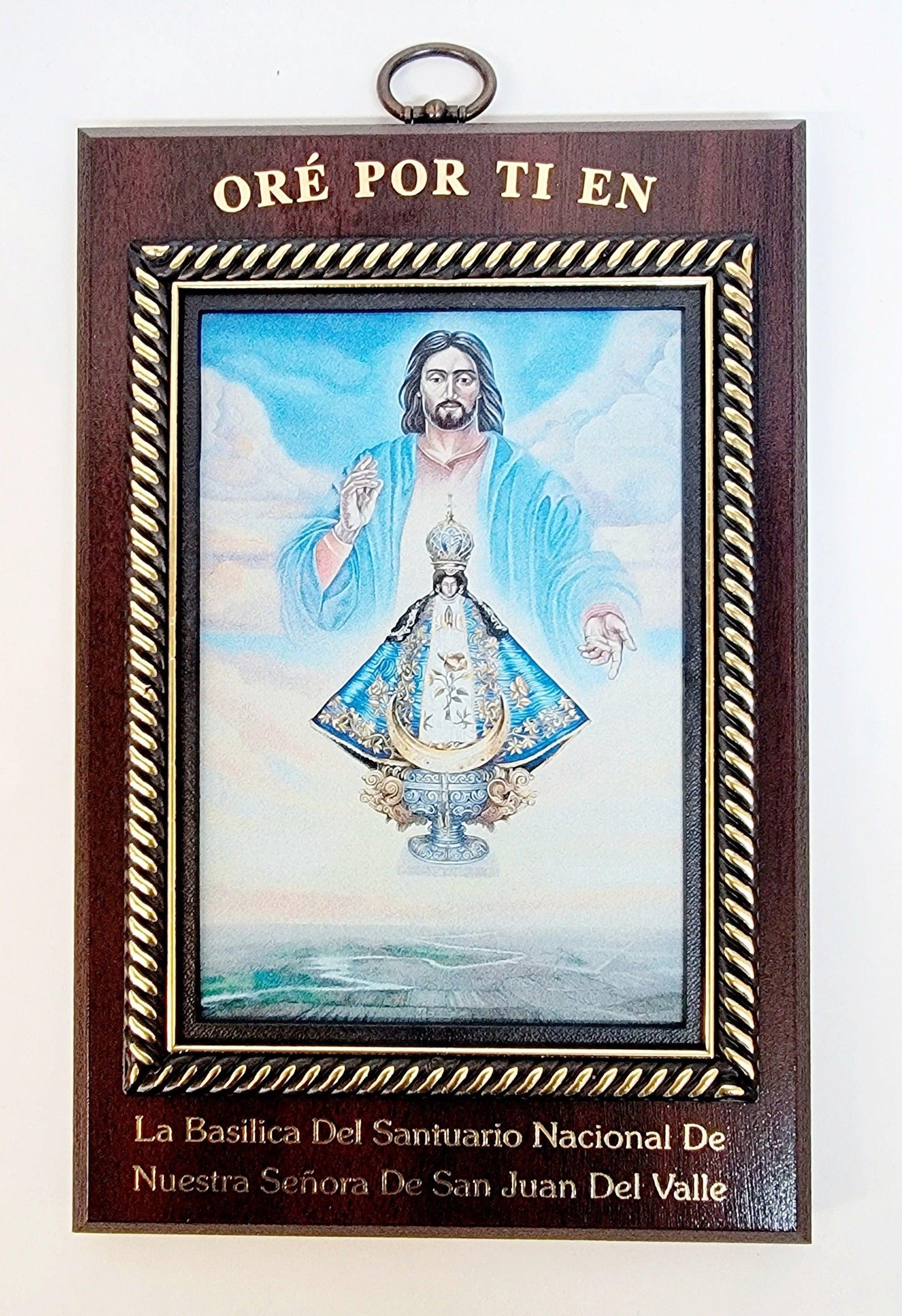 Ore Por Ti Plaque
