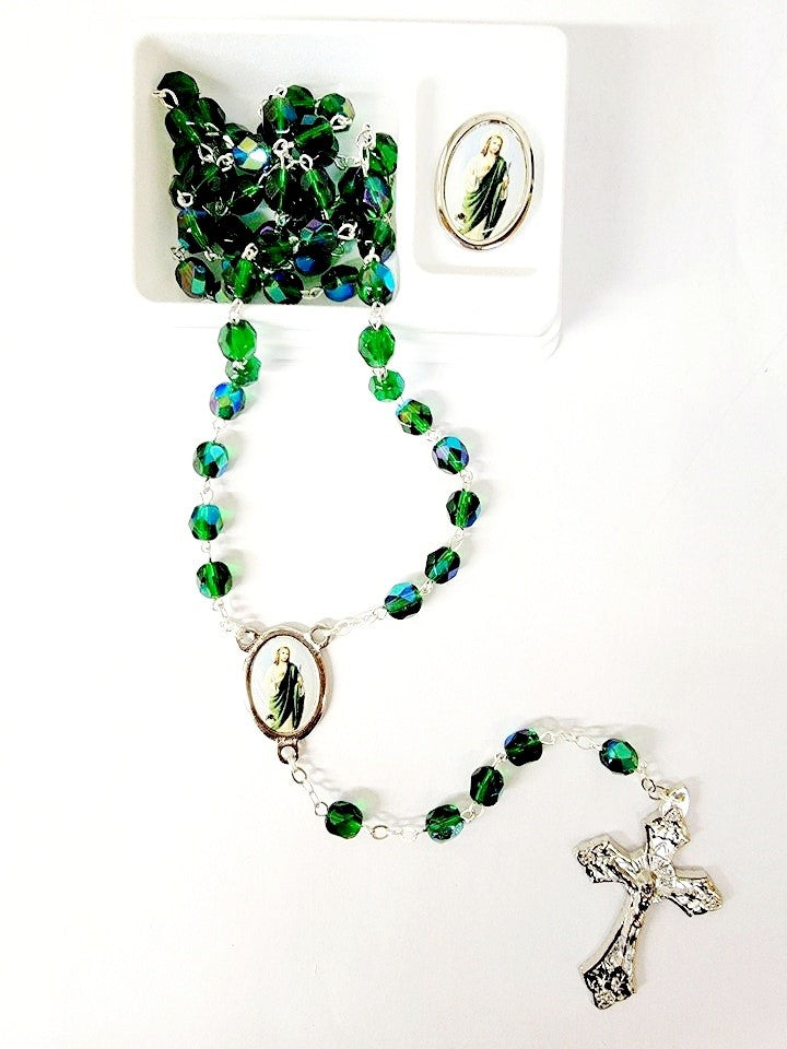 Saint Rosary Set with Pin (MORE SAINTS)