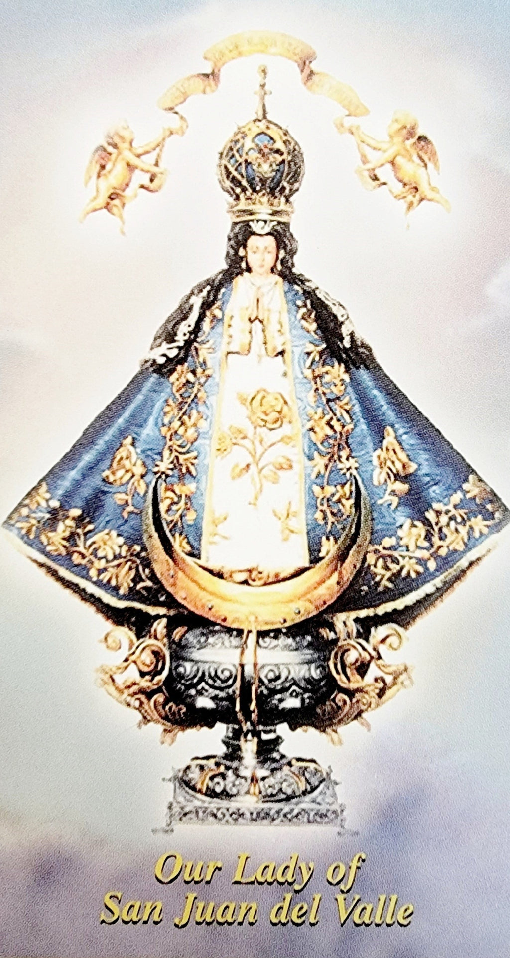 Our Lady of San Juan Paper Prayer Card (MORE IMAGES)