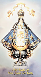 Our Lady of San Juan Paper Prayer Card (MORE IMAGES)
