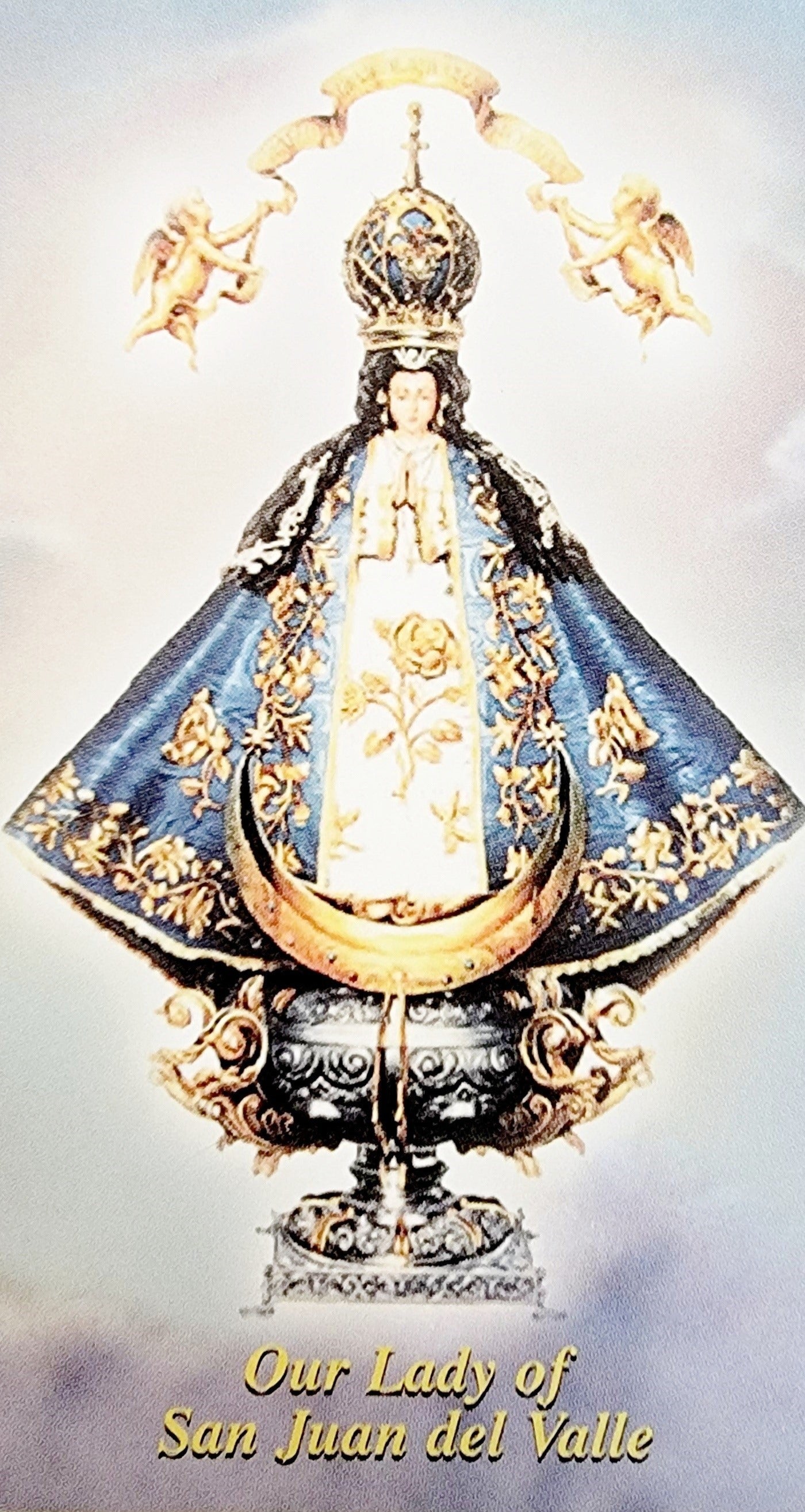 Our Lady of San Juan Paper Prayer Card (MORE IMAGES)